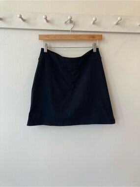 Athleta Black Mini A-Line Skort